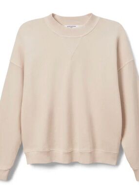 NWT Perfectwhitetee Sugar Blake French Terry Oversized Crew Medium